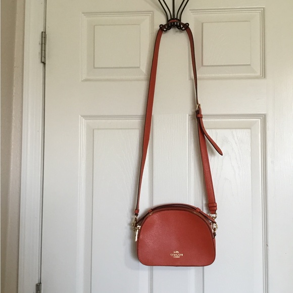 COACH orange Mini Jamie Camera Bag - Picture 1 of 15